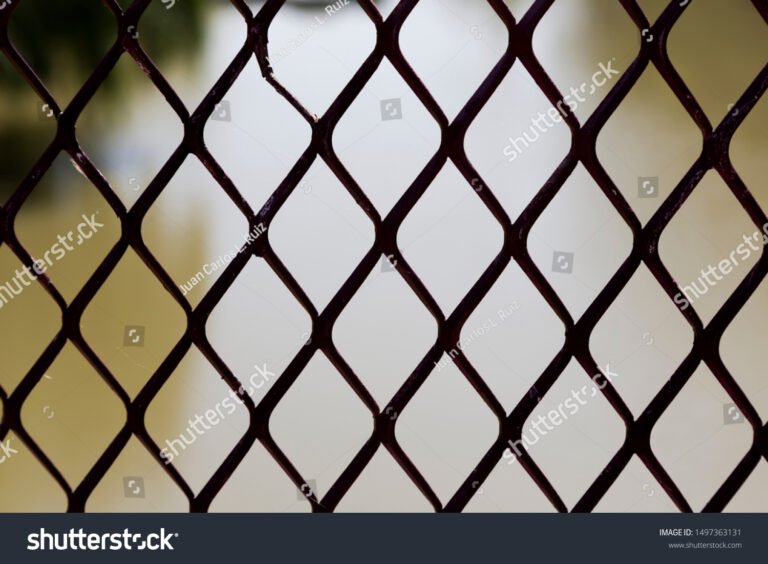 cerco perimetral de alambre romboidal exterior