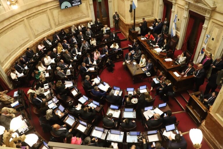 congreso argentino votando reforma constitucional