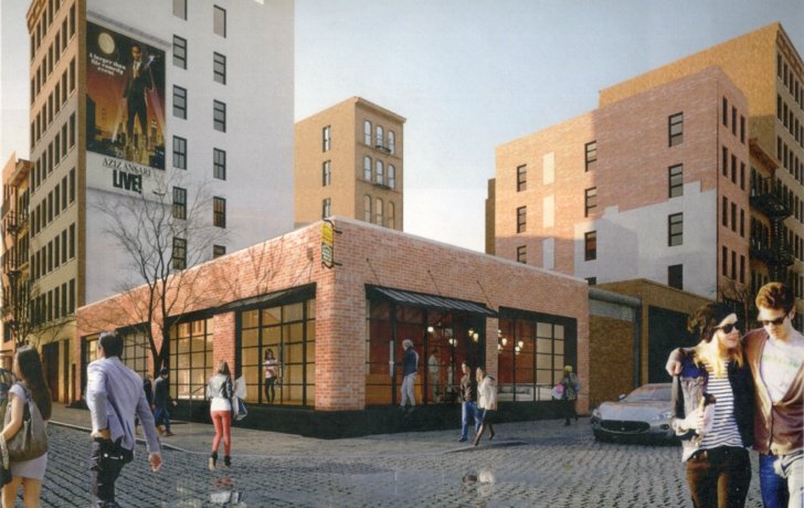 fachada taller mecanico automotores urbano