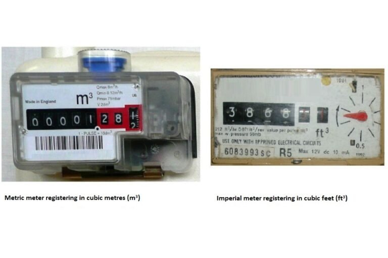 factura de gas con medidor en casa
