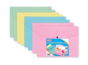 kit escolar colorido con billetera escolar