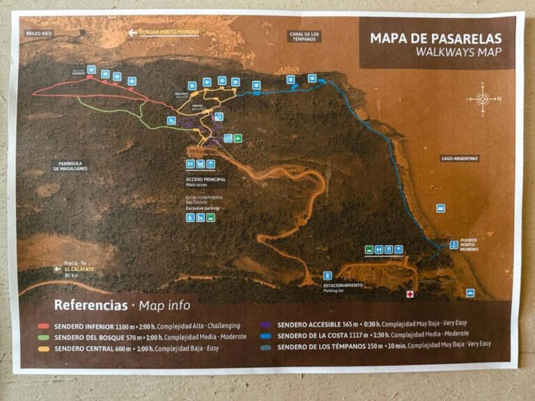 Dónde están los peajes en la autopista Perito Moreno