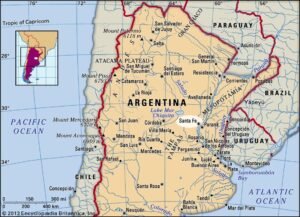 mapa de rutas argentina a santa fe