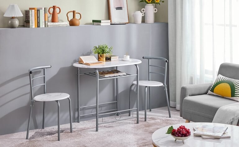 Cómo Elegir Una Mesa Con Sillas Escondidas Para Espacios Pequeños 16 mesa compacta con sillas guardadas debajo