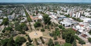 plaza central de venado tuerto panoramica